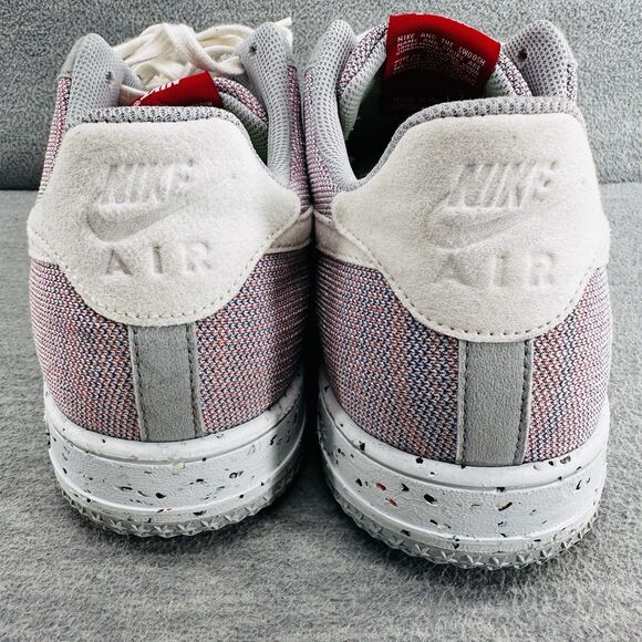 NIKE AIR FORCE 1 DC4831-002 - Men’s Size 12 Low Crater Flyknit Grey Shoes B15 - Picture 4 of 11